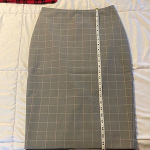 Express Grey Pencil Skirt